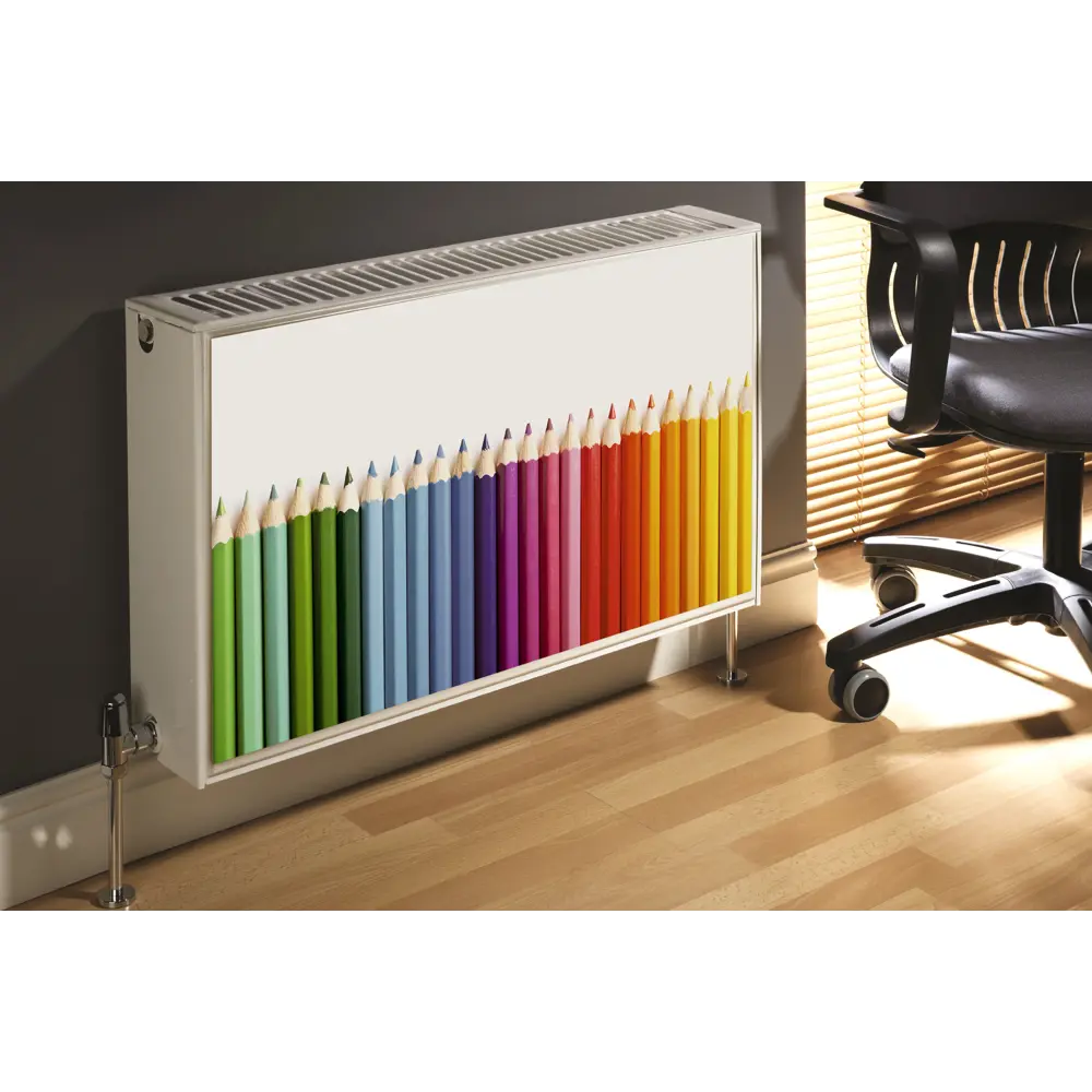 Декор магнитный для радиатора «Карандаши» 500x500 мм Santreyd STLM-2180455 - Вид №4