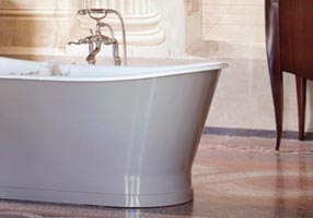Gentry Home Новая Канада Cast iron bathtub Ral 9005 GH101910  - Вид №1