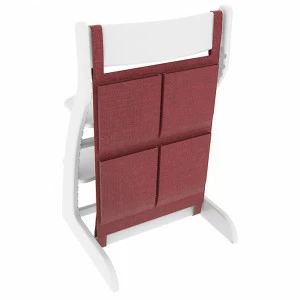 Карманы навесные на спинку стула "Усура" бордовые БЕЛЬМАРКО  327221 Красный