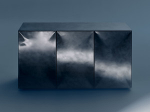 Шкаф из нержавеющей стали с распашными дверями