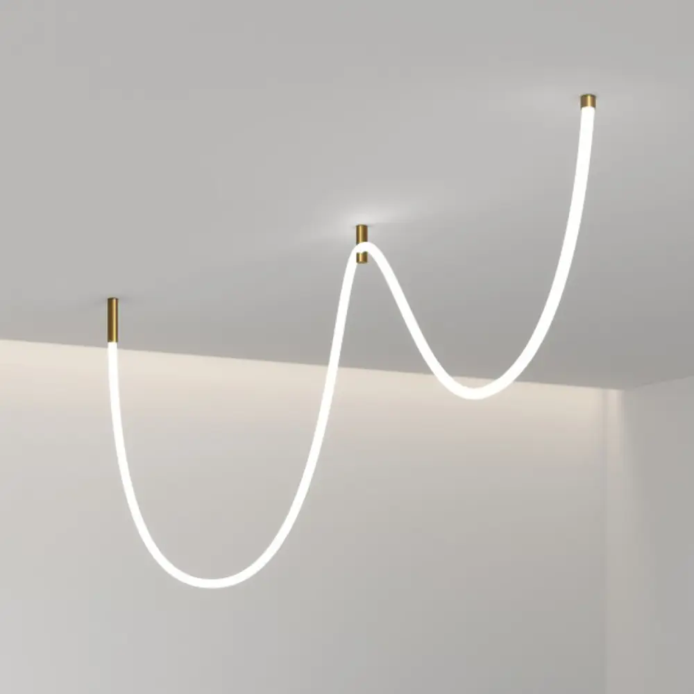 Светильник подвесной светодиодный «Full Light Minimal» 7 м² нейтральный белый свет цвет латунь Elektrostandard STLM-2187224
