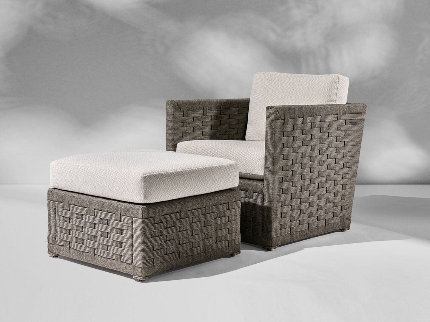 Веревочное садовое кресло с подлокотниками Walters Hopkins ARCH-00132530 - Вид №4