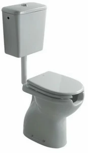 Компакт унитаз с бачком Белый Galassia Comunità e disabilità Италия