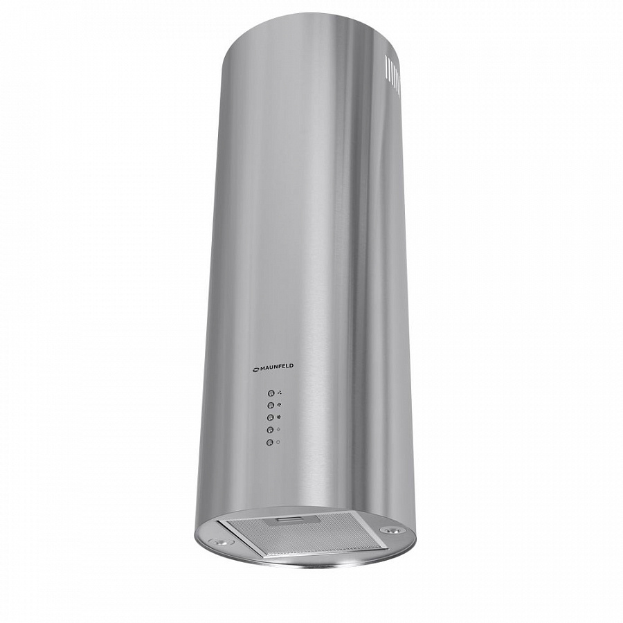 Lee Wall 35 INOX Вытяжка / настенная,ширина 350 мм, электронное управление,3 скорости, 1050 м3/ч, 63 дб, светодиодное led освещение, нержавеющая сталь Maunfeld Santreyd  - Вид №1