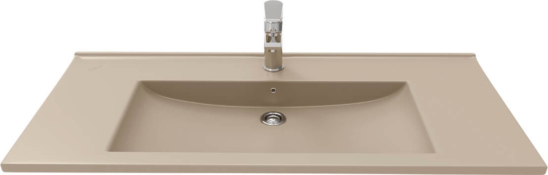 SU100-00CM00E-0000 Раковина SU100.F меб.(45*100 см) КАПУЧИНО Creavit 