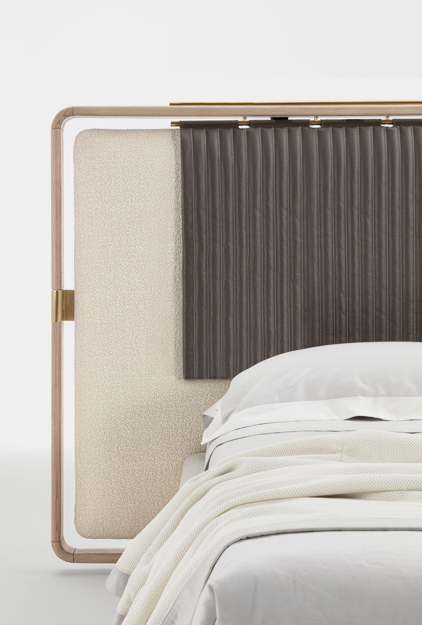 Мягкая кровать из ткани Vittoria Frigerio LARIO ARCH-00098479 - Вид №3