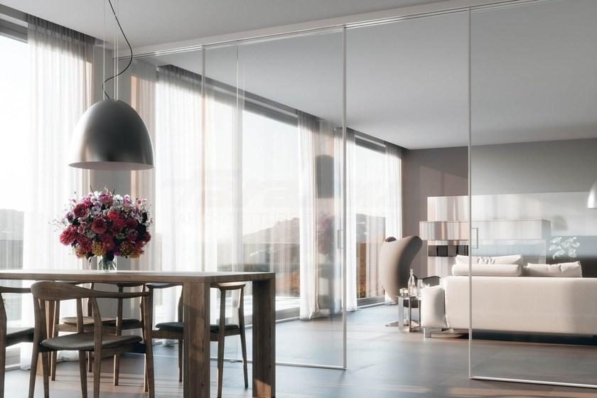 FARAONE Раздвижная дверь из алюминия и стекла Velo sun-id-1492636 - Вид №2