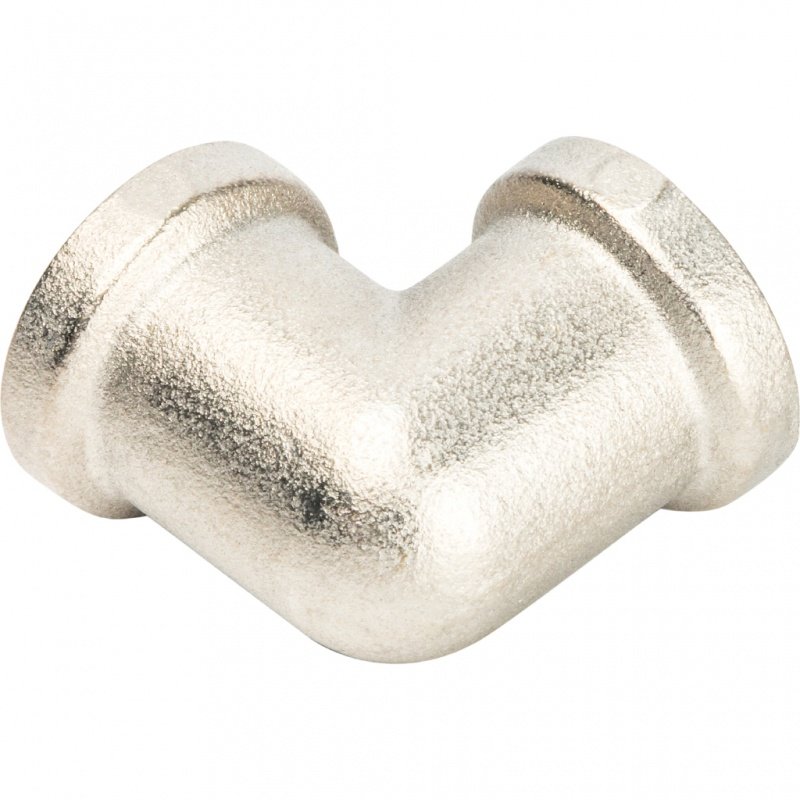 Угольник ВР 1/4" никель STOUT SFT0014000014 - Вид №1