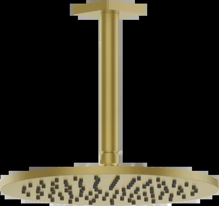 Насадка для душа 59150 716 Gessi Rilievo PVD С ЗОЛОТОЙ ЩЕТКОЙ