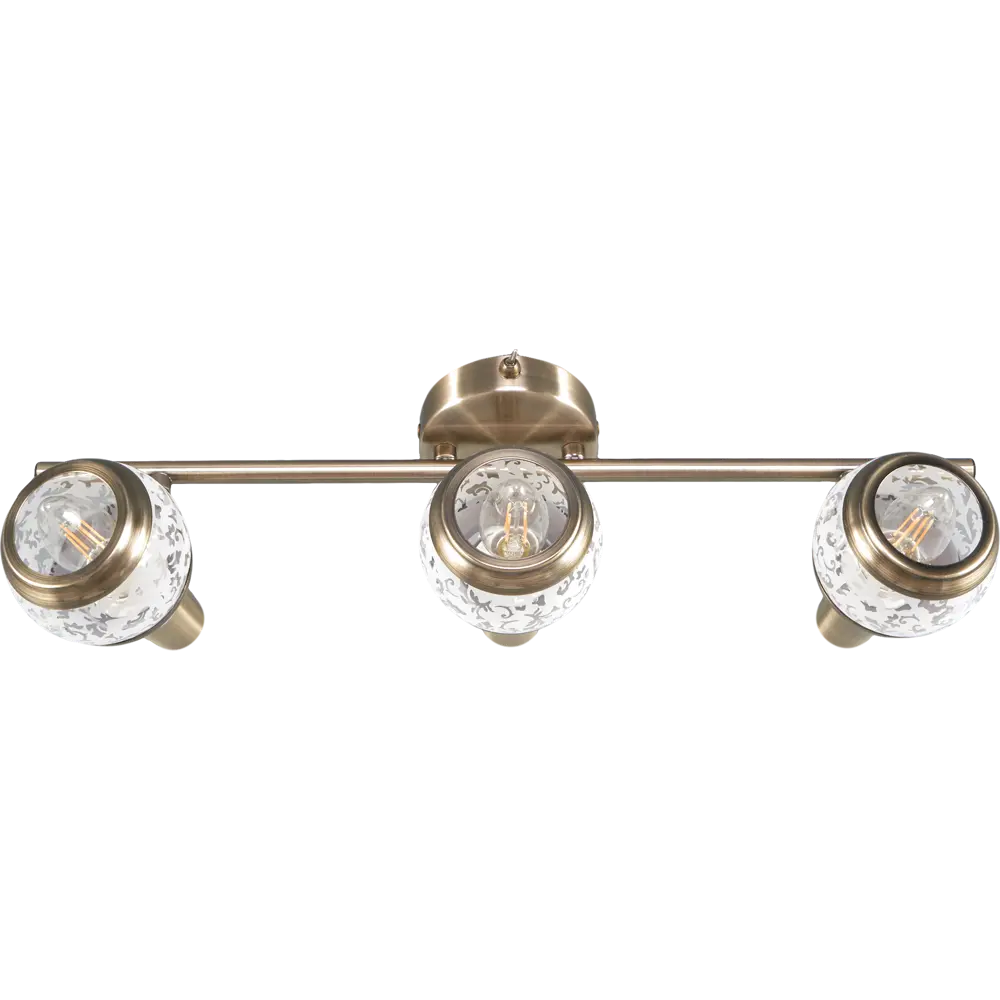 Спот поворотный Flora 3 лампы 6 м² цвет античная бронза Escada STLM-2010610