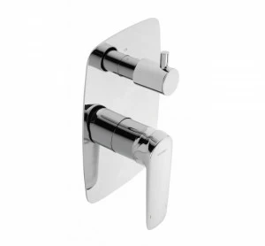 GENEBRE 62117 31 45 66 Встраиваемый однорычажный смеситель с керамическим переключателем на 2 направления