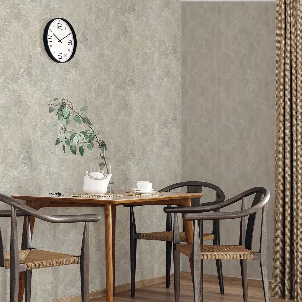 Обои флизелиновые Palitra Family Clairis серо-бежевые 1.06 м 71903-24 85570638 STLM-2077698 - Вид №3