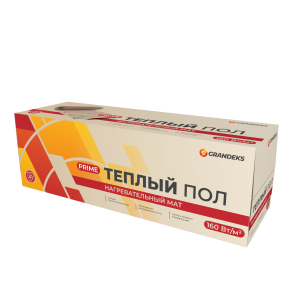 90666827 Нагревательный мат для теплого пола prime 2.5 м² 400 Вт STLM-0330362 GRANDEKS