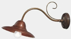 Il Fanale Бра из металла с фиксированным кронштейном Barchessa 220.04.or / 220.05.or / 220.06.or