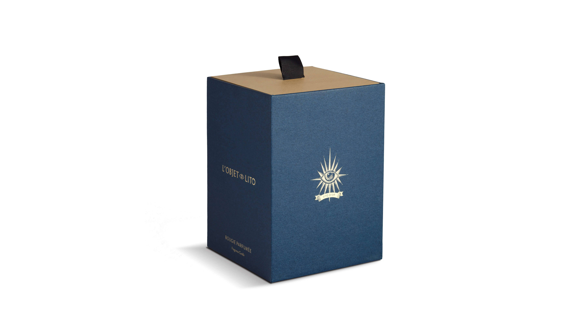 10628114 L’Objet Свеча 8см "Глаз" (позолота) Парафин  - Вид №3