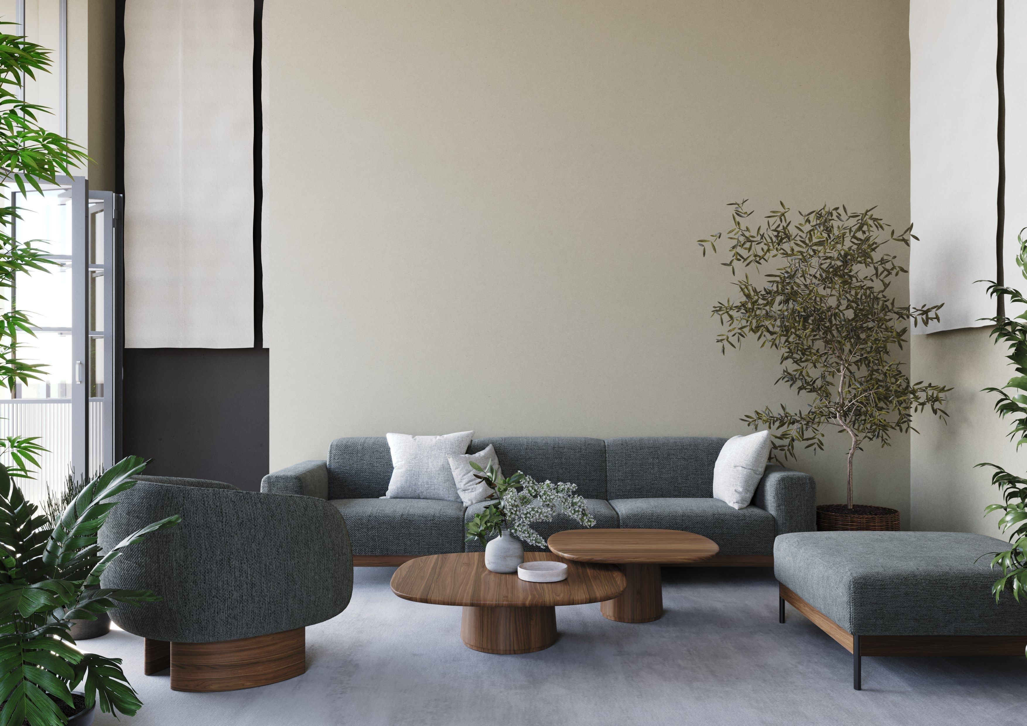 3-местный тканевый диван Wewood Bowie ARCH-00069877 - Вид №9