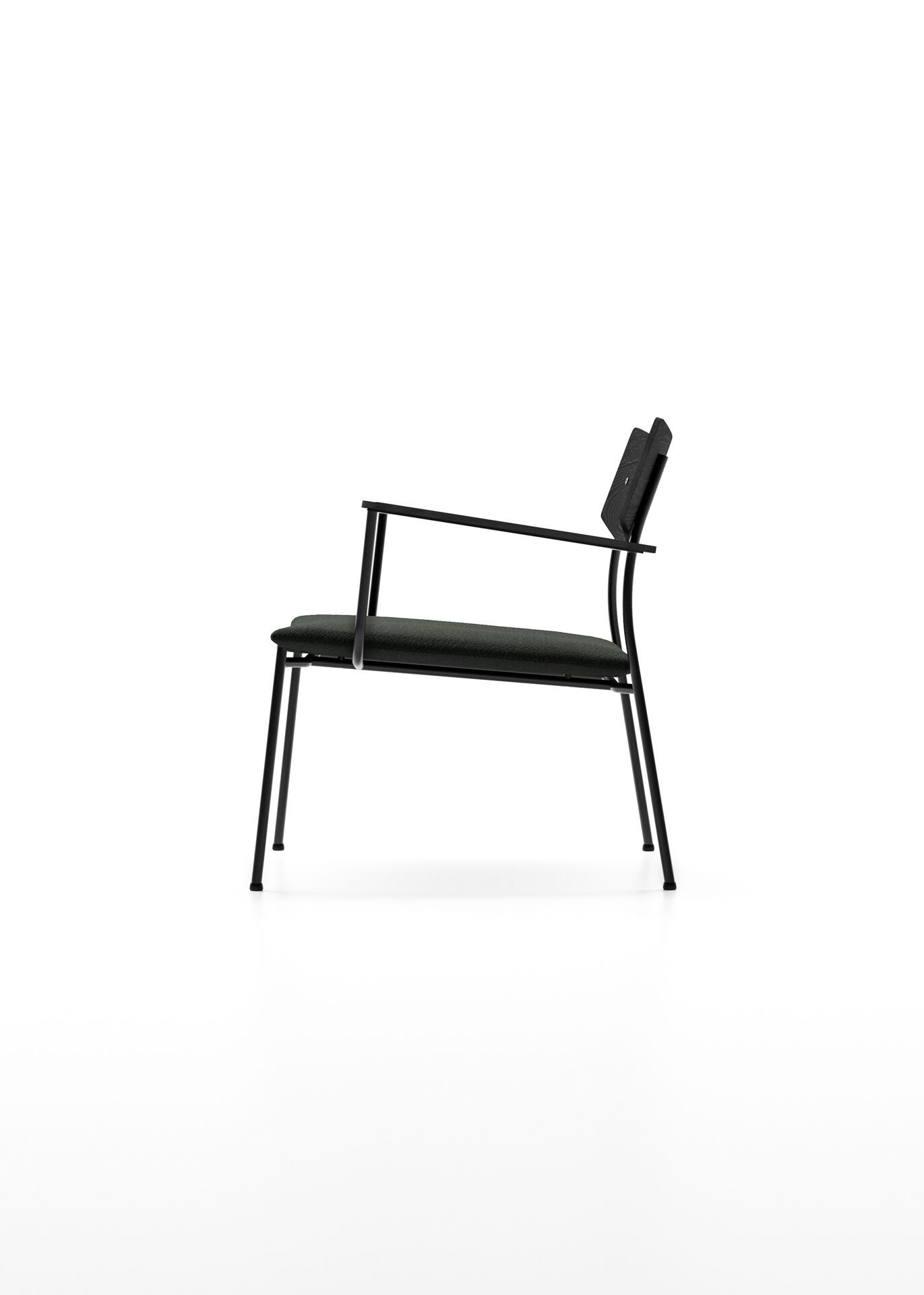 Деревянное кресло с мягким сиденьем Omelette Editions Alex ARCH-00066879