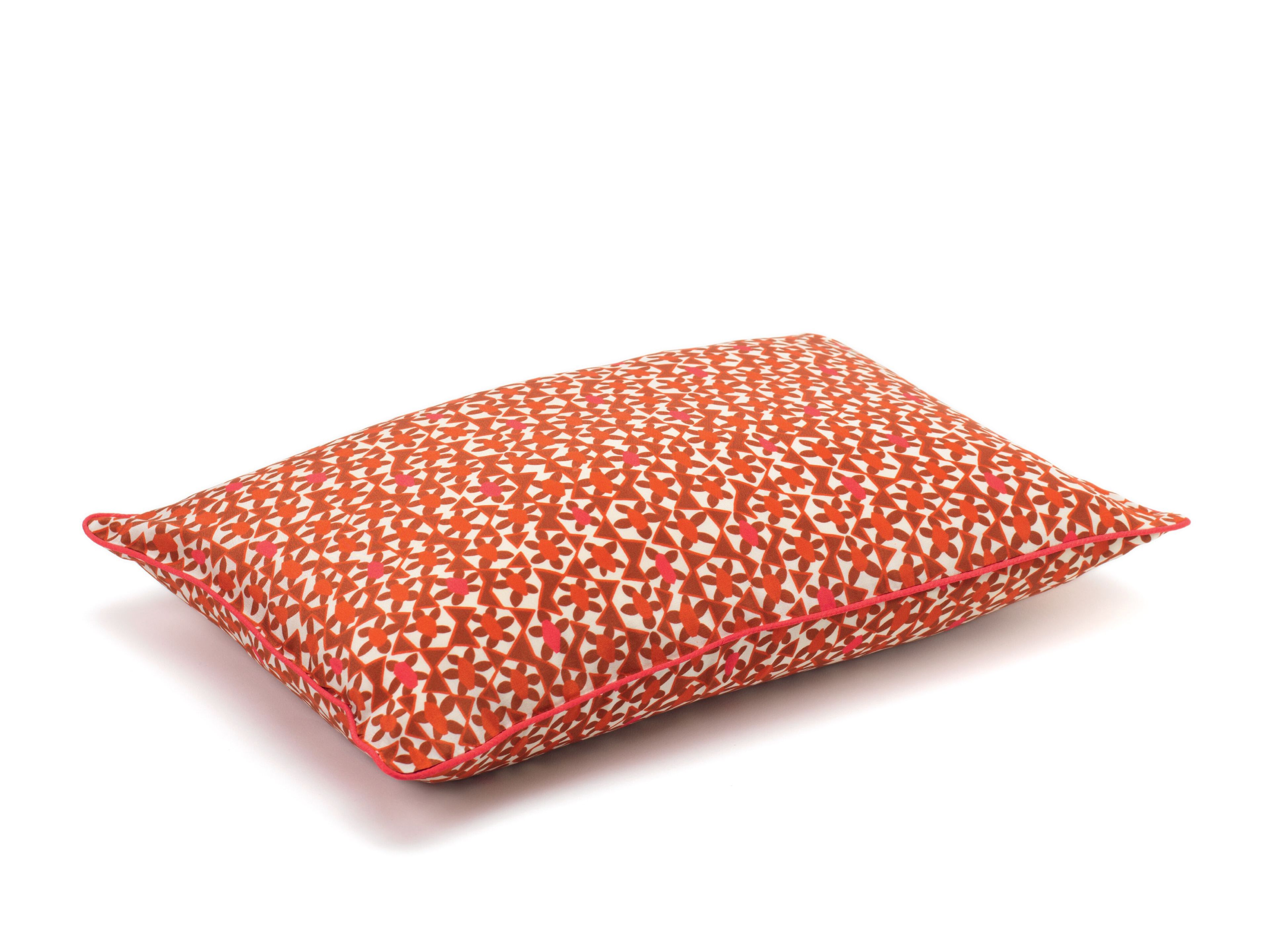 Прямоугольная шелковая подушка Élitis CANOPÉE ARCH-00000655