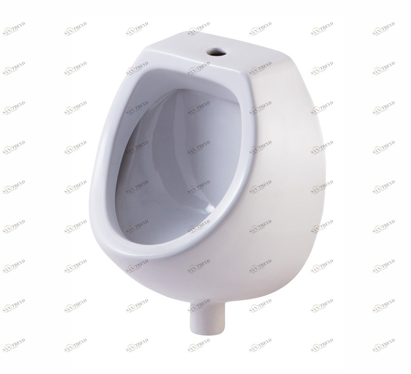 Мини, Писсуар Настенный писсуар, уринал с мушкой ROSA Мини 