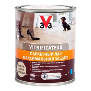 98294461 Паркетный лак V33 полиуретановый алкидный максимальная защита полуглянец 0.75л STLM-1463294