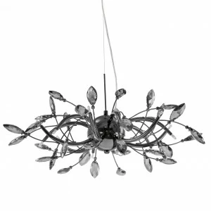 Люстра дизайнерская Over хром белая 747127 LIGHTSTAR ДИЗАЙНЕРСКИЕ, ЦВЕТЫ 056058 Хром;белый