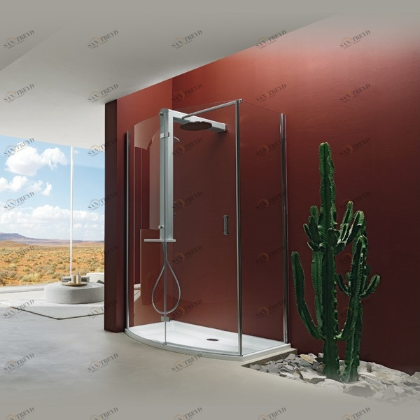 Душевое ограждение с колонной Start 140х70 Walk In 9447-11740 Sx Jacuzzi 944711740SX