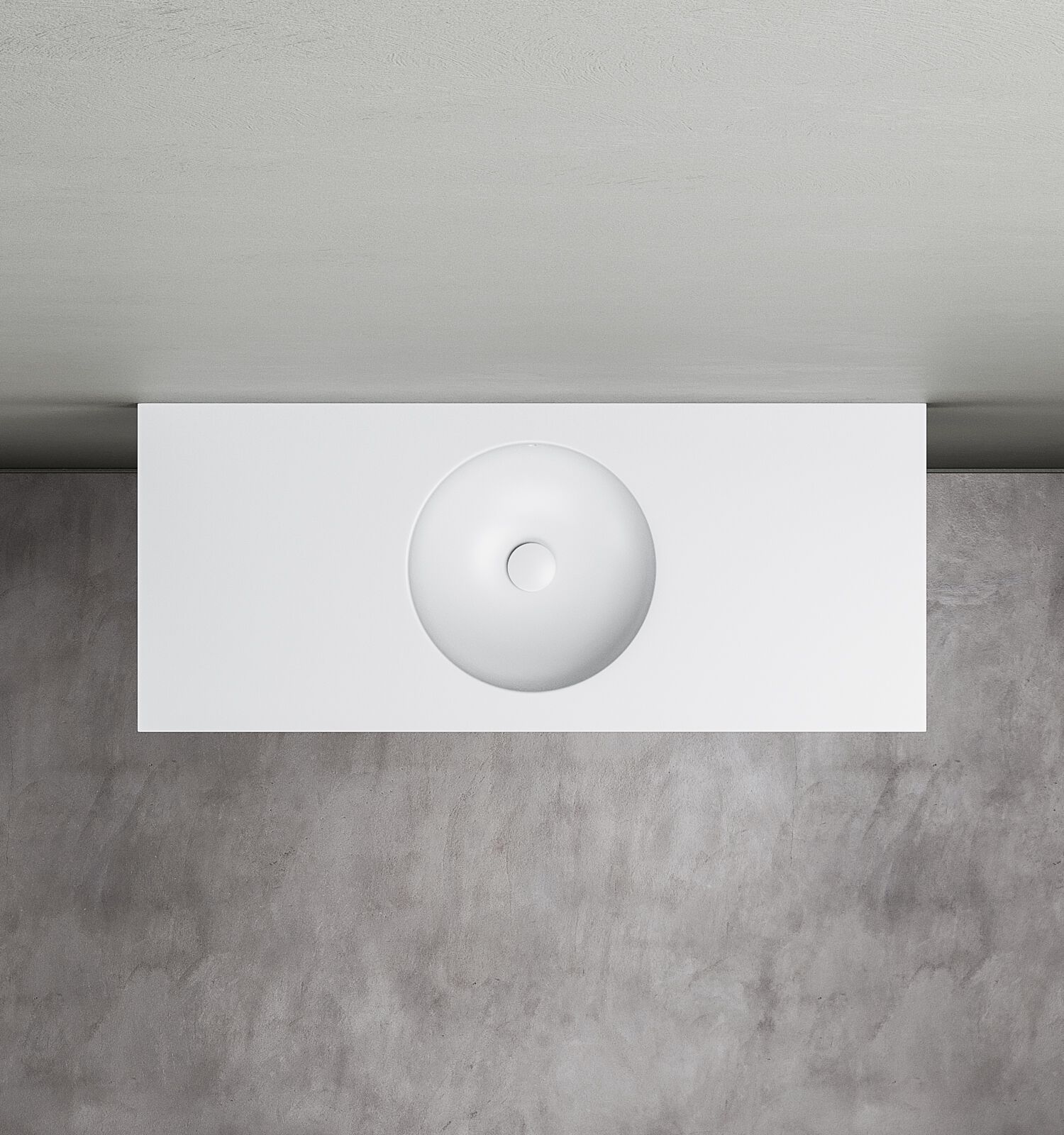 Подвесная раковина Corian® с столешницей Acquapazza Corian ® elements ARCH-00131215 - Вид №2