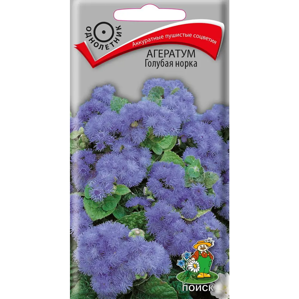 Семена Агератум «Голубая норка» 83227370 STLM-2183472 ПОИСК 