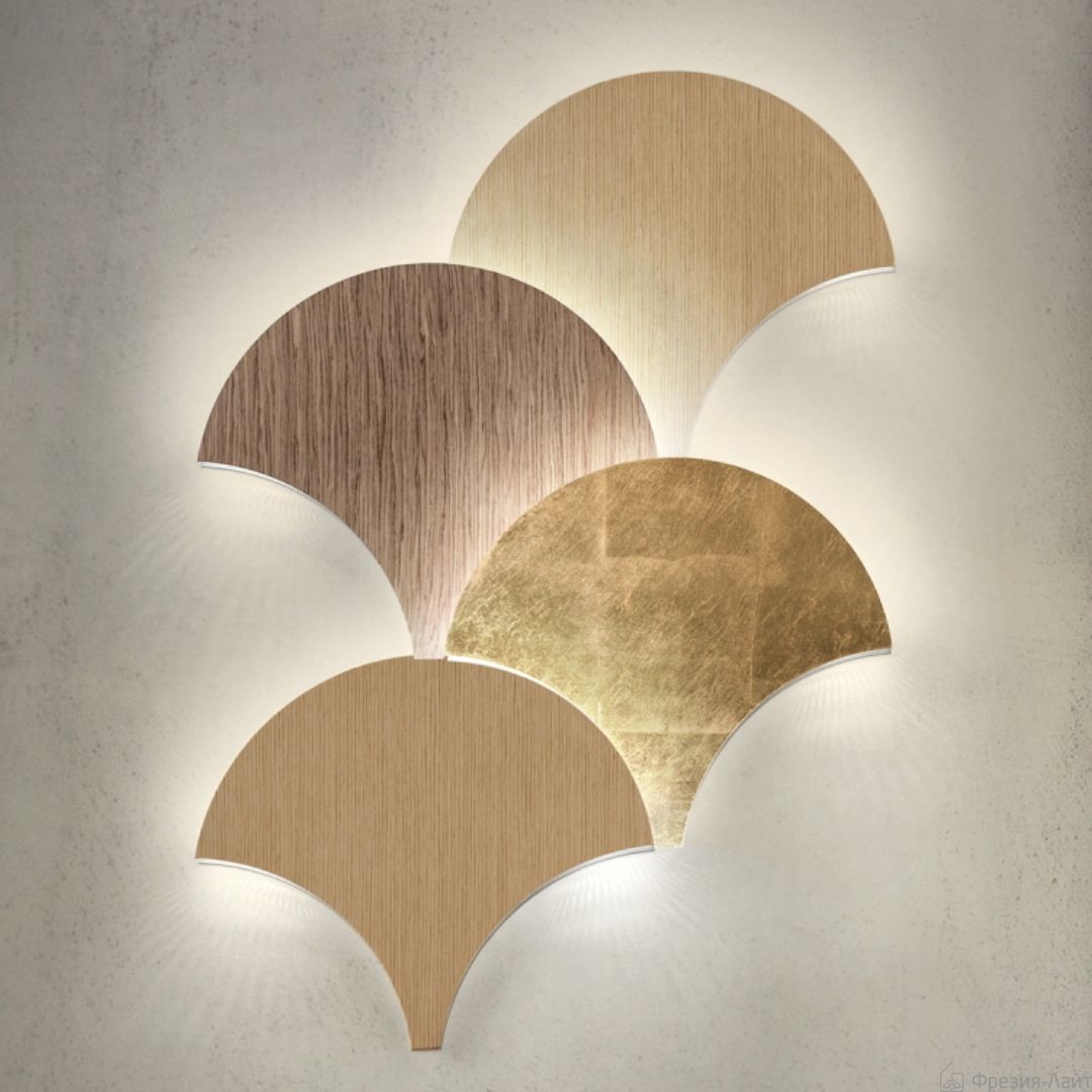 Masiero Palm A W05 walnut бра 111247