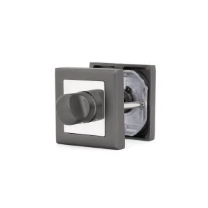 Накладка фиксатор Фабрика Замков A 200 BK BN алюминий цвет темный никель