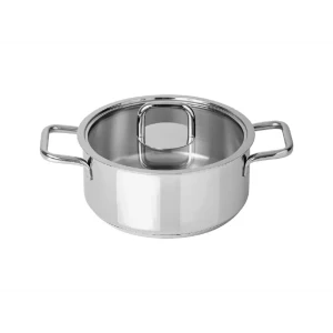 91652555 Кастрюля 2 л с крышкой Silampos Comfort Glass нержавеющая сталь цвет серебристый STLM-1426449