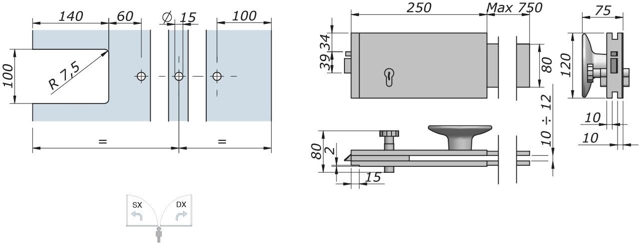 Nuova Oxidal Электронный замок  270  - Вид №1