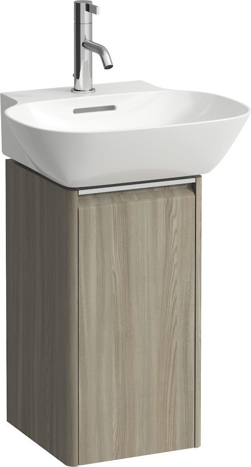 H4030111102621 Шкафчик под раковину , 1 дверца, крепление на петли слева, 1 внутренняя полочка, совместим с мини-раковиной 815301 LAUFEN PRO - Вид №2