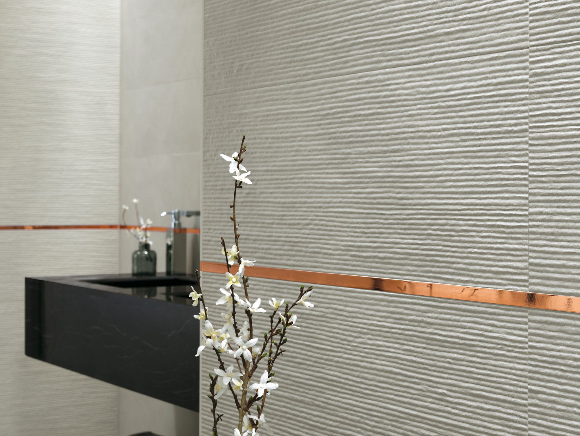 Внутренняя белая паста керамическая трехмерная поверхность плитки FAP ceramiche Color Line ARCH-00050853