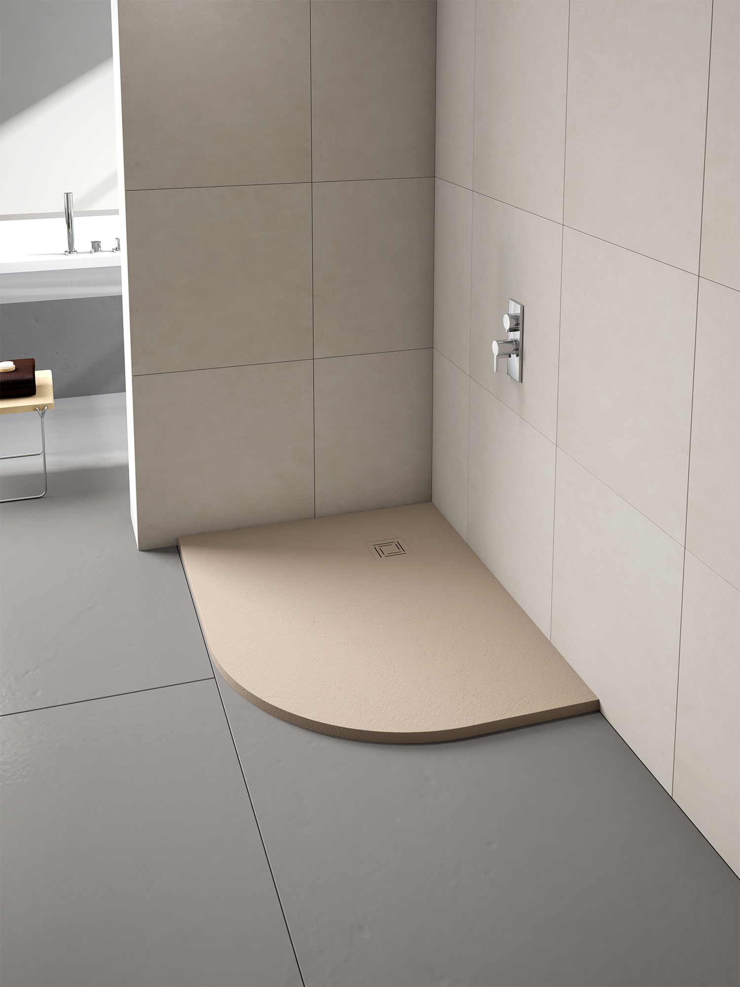 Душевой поддон T108HS L или R Merlyn Truestone - Вид №2