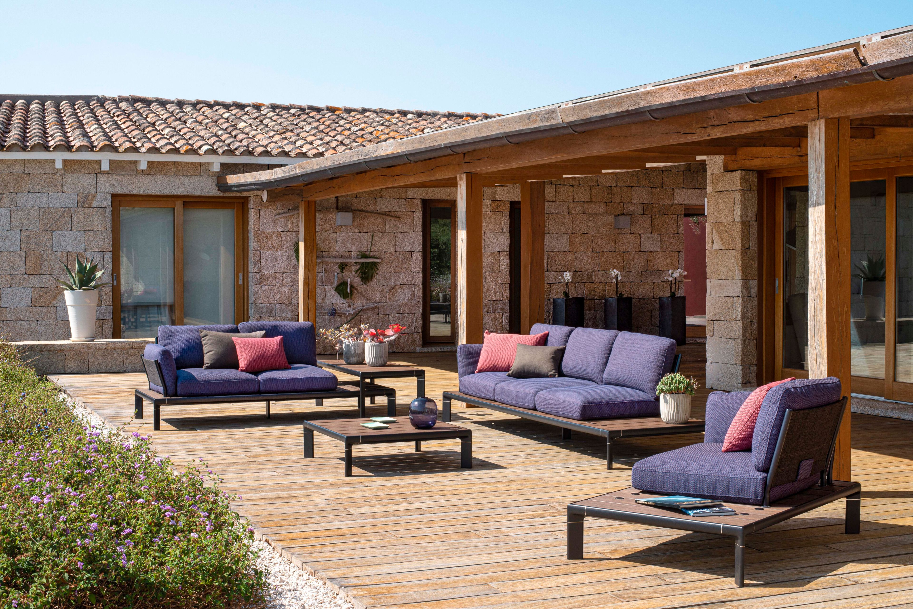 2-местный тканевый садовый диван emu Tami ARCH-00072185 - Вид №3