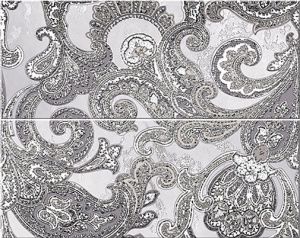 SFUMATO GREY PAISLEY(2шт) Панно 40,2*50,5