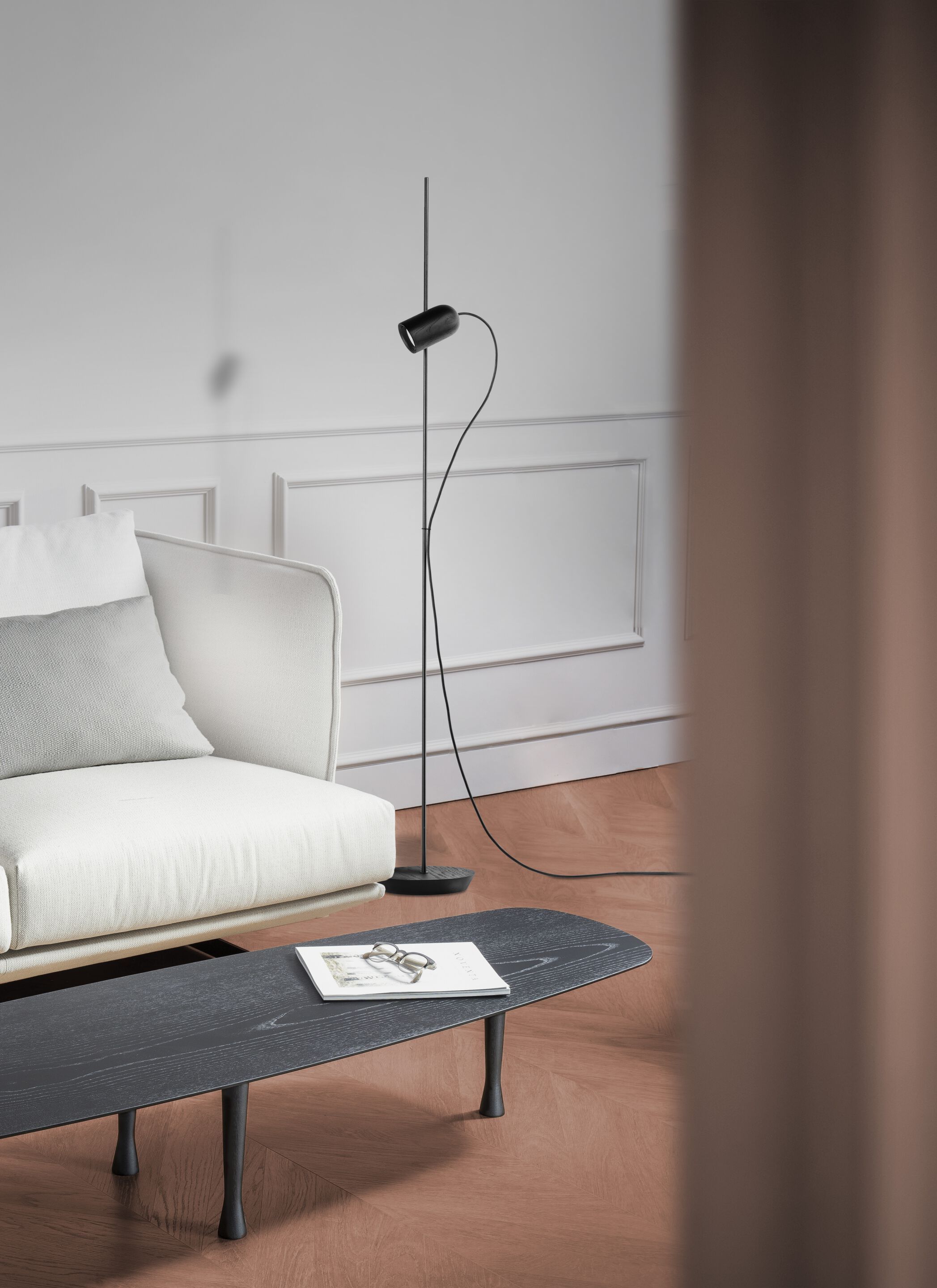 Ясень регулируемый светодиодный торшер NOMON Onfa ARCH-00046987 - Вид №3