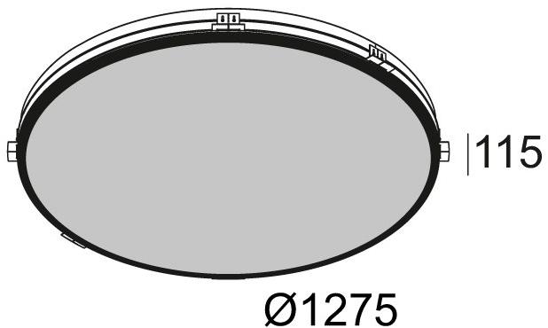 Delta Light Встраиваемый потолочный светильник Supernova trimless sun-id-1470919 - Вид №4