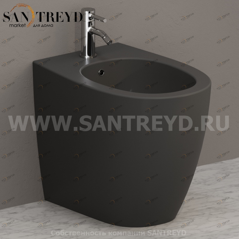 MD011SK Биде напольное 4ALL Ceramica Globo