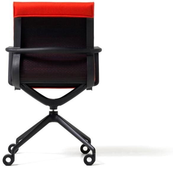 Diemme Офисное кресло из ткани с 4-мя спицами на колесиках Liberty sun-id-1435256 - Вид №3