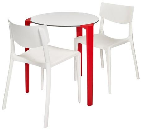 Ezpeleta Штабелируемый садовый стол из полипропилена и hpl  Mhk-oner  - Вид №2