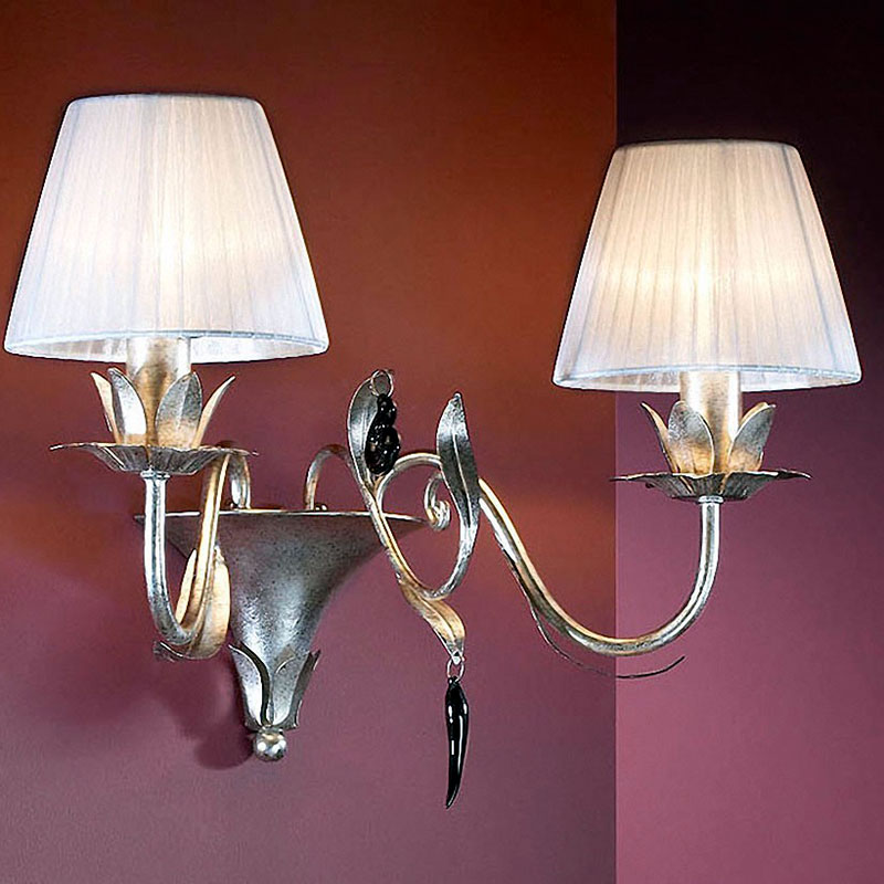 Бра Dalia от Schuller SCHULLER  245830 Белый;серебро  - Вид №1