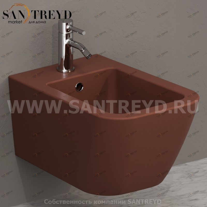 STS10MT Биде подвесное STONE Ceramica Globo