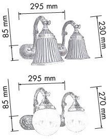 FEDE Бра из латуни  Fd1162/-68 Fd1162/-68--- - Вид №4