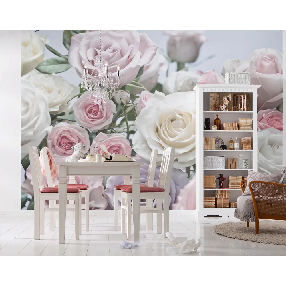 Фотообои бумажные, 368х254 см, Розы Komar STLM-2062661 - Вид №2