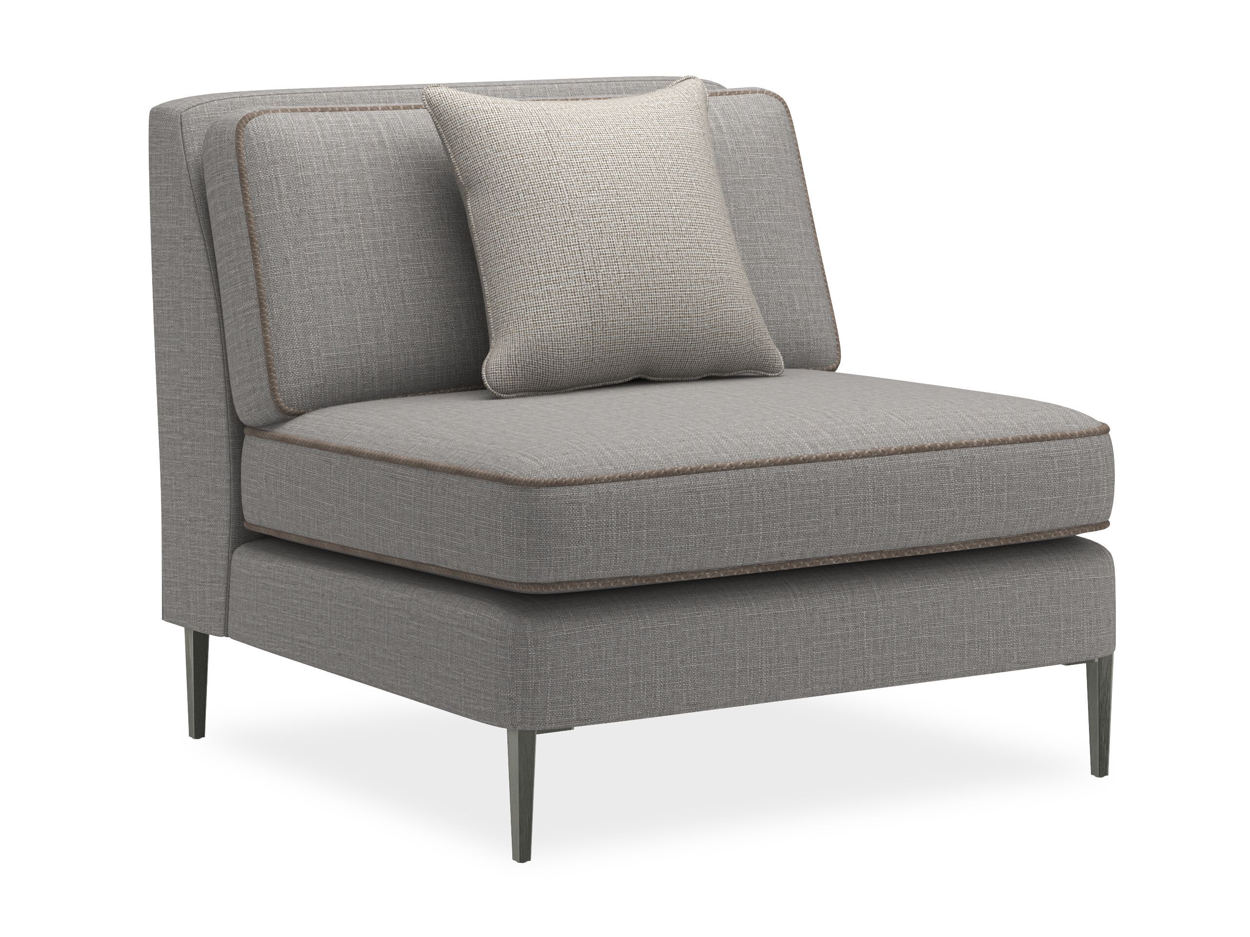 Тканевое кресло без подлокотников Caracole Remix ARCH-00066530