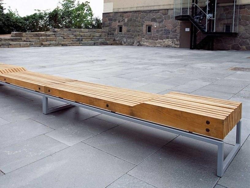 VESTRE Модульная скамья из стали в современном стиле без спинки sun-id-1468277 - Вид №10