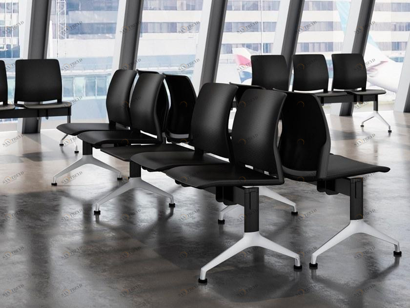 Quadrifoglio Приставное кресло полипропиленовое для залов ожидания Close sun-id-1362204