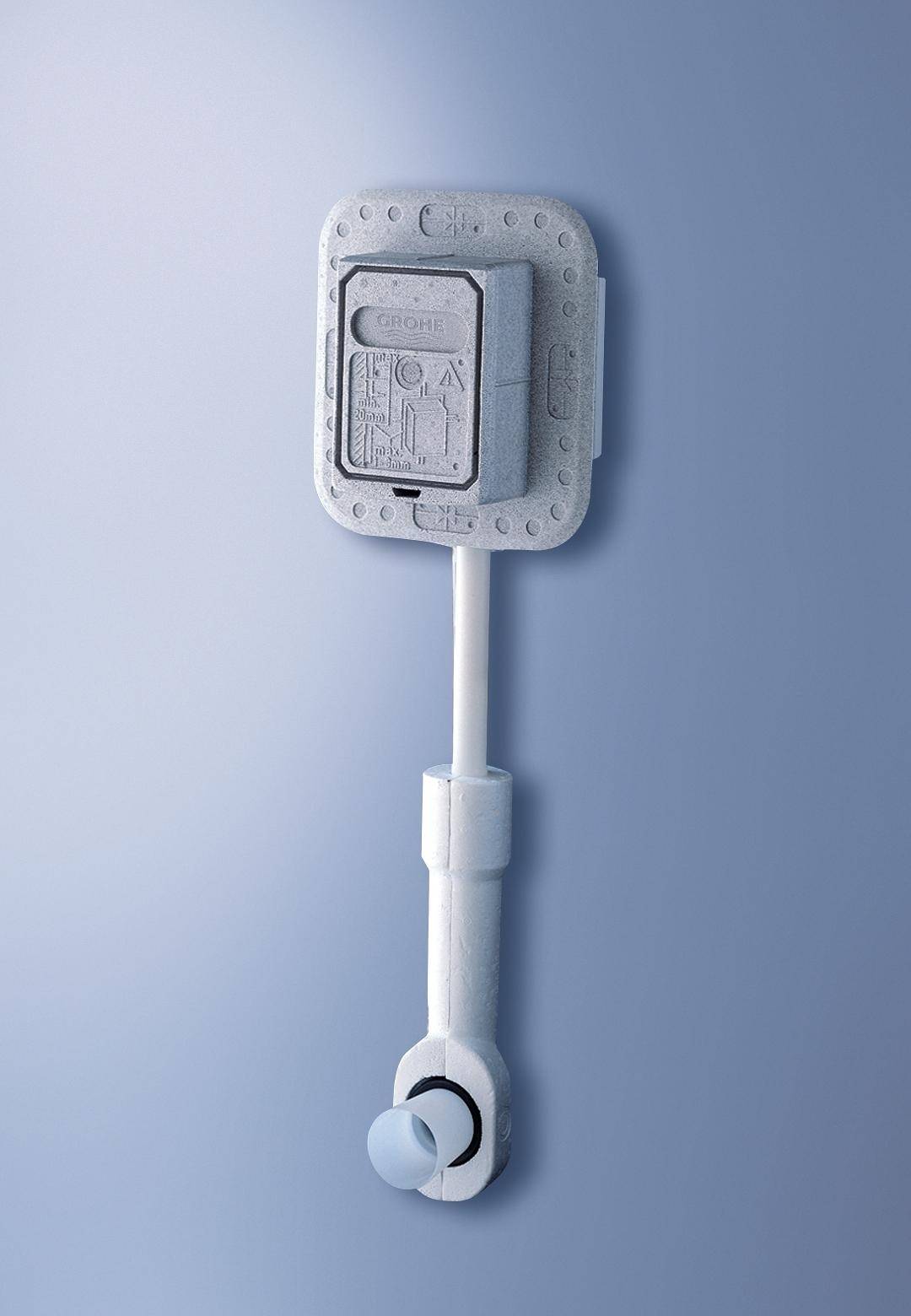 Смывное устройство под давлением для унитаза GROHE Rondo без ИК-панели смыва (37153000) - Вид №2